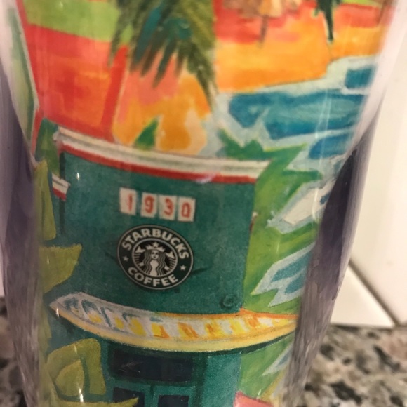 2005 Hawaii Surf Shop Starbucks Tumbler. - Picture 2 of 3